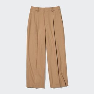 Uniqlo Wide-Fit Pleated Pants large